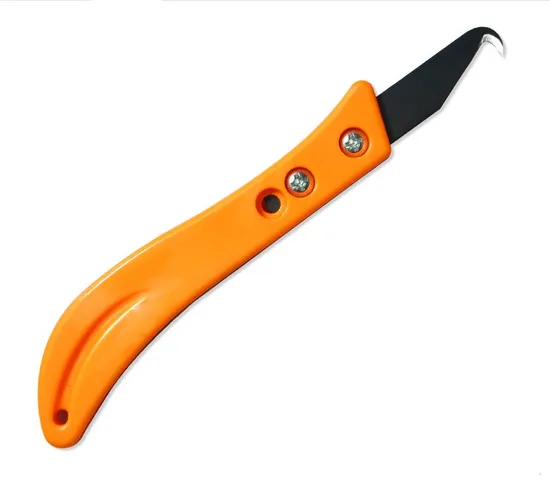Plastic Net Cutting Knife with Double Heads Bladefor Flat Yarn