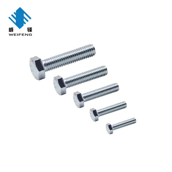 Hot Sale Good Quality Grade 4.8 Hex Bolt DIN933/931