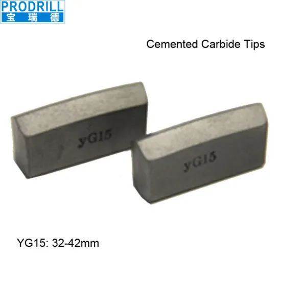 Tungsten Cemented Carbide Insert Yg15 K034 Tips High Wear Corrosion