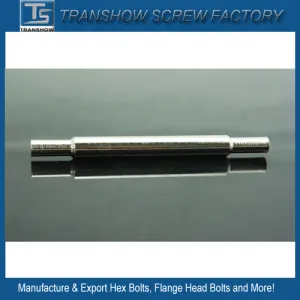 Nickle Plated Metal Steel Double Head Dowel Solid Pins