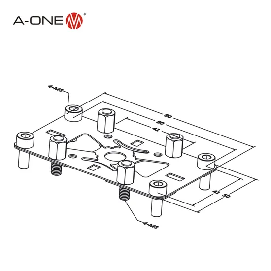 China Supplier a-One Steel 50*90 Centering Plate 3A-400079