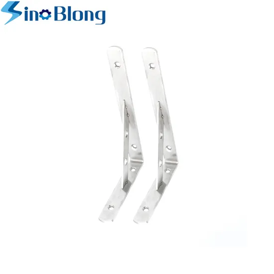Overhang Shape Floating Corner Metal Antenna Mounting Falsos Shelf Handrail AC Wall Brackets