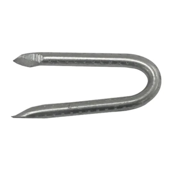 Steel Wire Fencing Staples Galvanized U-Shaped Fasteners Nails for Wire Mesh