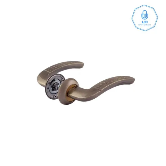 Modern Design Russia Aluminium Lever Door Handle Aluminum Rosette Handle