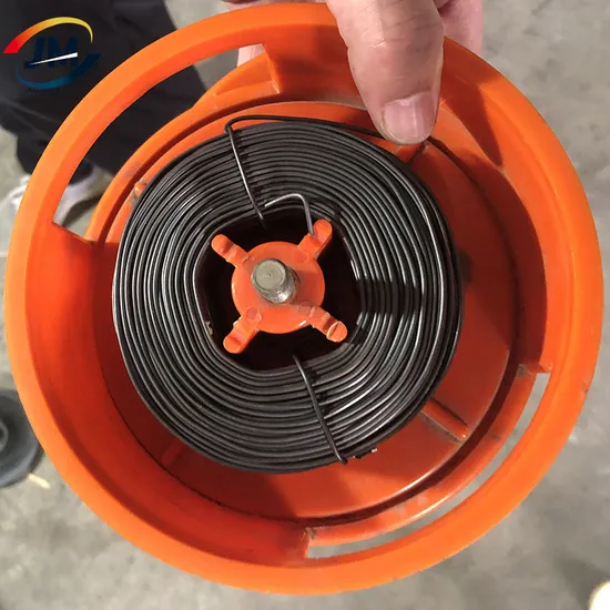 Orange Plastic Tie Wire Reel for Construction Tool
