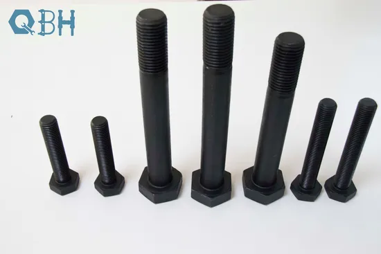 High-Strength Steel Black Heavy Hex Structural Bolts (Metric) A490m