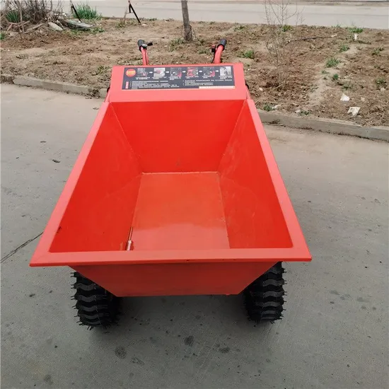 Mountain Climbing Gasoline Cart Agricultural Orchard Two-Wheeled Cart Site Carrier