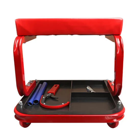Mechanic Stool Chair Repair Tools Tray Shop Auto Car Garage