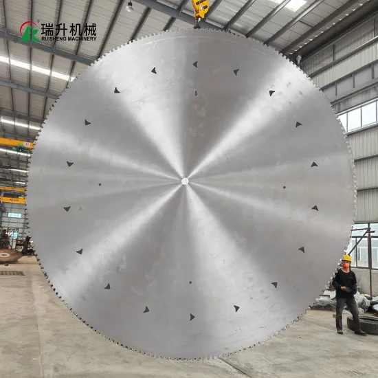 4600mm Diameter Granite Marble Cutting Tool Super Large Diamond Saw Blade