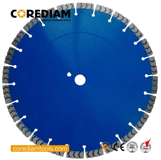Diamond Cutting Tools From Made in China/14 Inch Arrow Segment Diamond Saw Blade