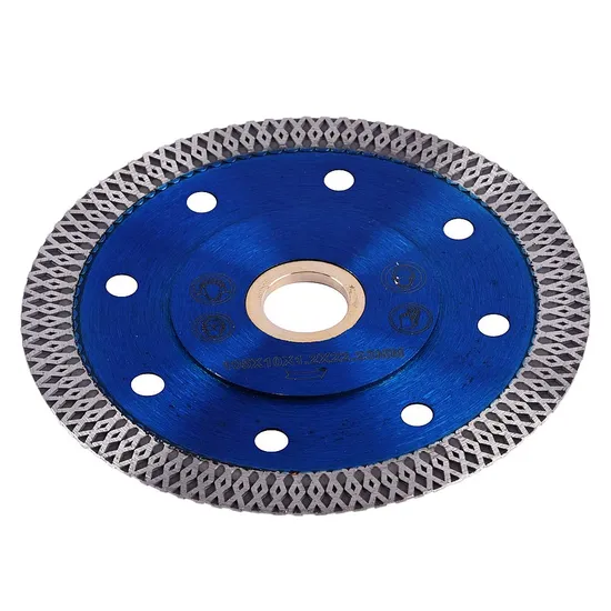 Turbo X-Shaped 115mm Turbo Diamond Tools Cutting Disc Tile Cutter Diamond Cutting Blade/Circular Saw Diamond Saw Blade for Cutting Stone Marble Concrete