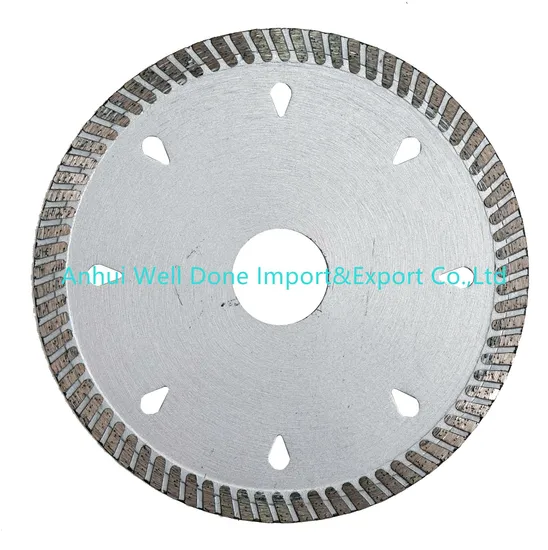 230mm Turbo Rim Cutting Disc for Ceramic Porcelain Tile Without Chipping
