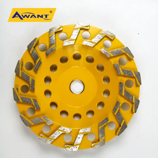 7 Inch S Segmented Diamond Grinding Cup Wheel for Grinding Stone Marble
