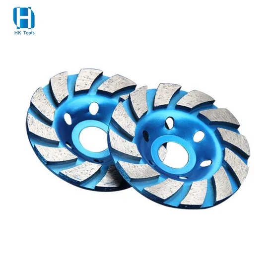 Factory Wholesale 4-9inch Diamond Cup Grinding Wheel with Turbo Row for Stone Granite Marble Concrete Grinding and Polishing