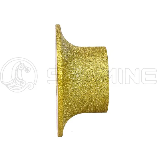 Custom Diameter Power Hand Tools Angle Grinder Tools Diamond French Edge Grinding Wheel