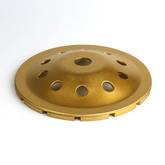 High Quality Diamond Tool Single Row Cup Wheel for Concrete Grinding