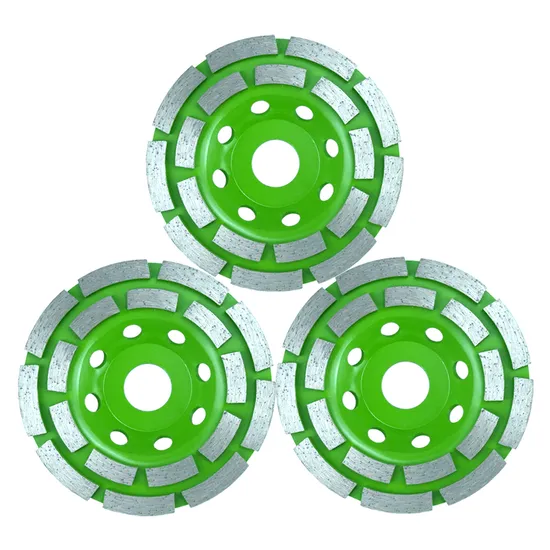 4.5 Inches 115 mm Power Convex Double-Layer Diamond Abrasive Cup Grinding Wheel for Concrete Stone Granite-for Sanders