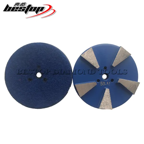 4" Metal Bond Diamond Polishing Disc for Concrete Floor