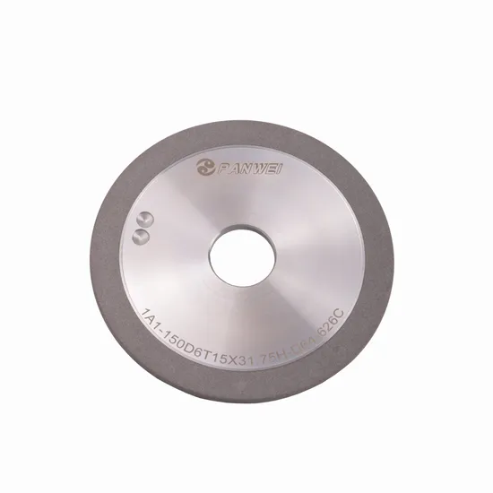 Strong Slotted Diamond Grinding Wheel with Porous Metal Binder
