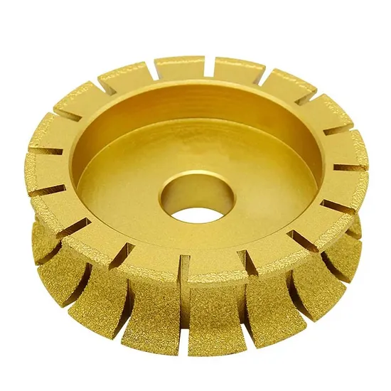 Diamond Vacuum Brazed Edging Hand Profile Grinding Wheels for Granite/Marble/Tile/Stone Router Bit M14 5/8-11 65mm Price