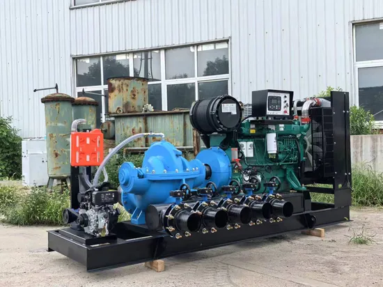 Large Flow High Head Diesel Engine Water Pump