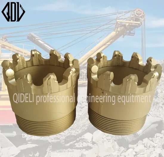 Qideli PDC Diamond Composite Cored Geological Exploration Drill Bit for Mining Exploration