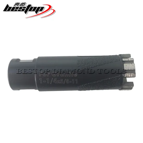 Threaded Drill Bits for Granite and Marble Stone