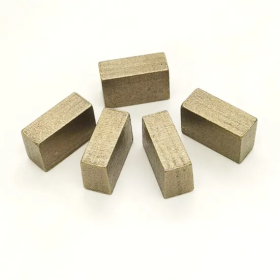 Diameter Cutting Basalt Andesite Diamond Segments Long Lifespan Saw Blade Segments