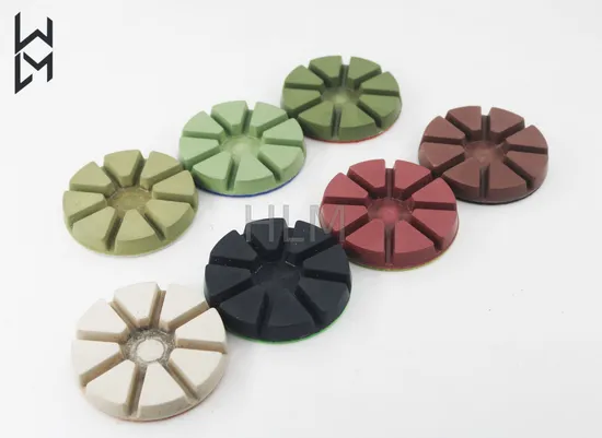 3 Inch Diamond Polishing Pucks Wet Polishing Pads Set for Granite Concrete Stone Ceramic
