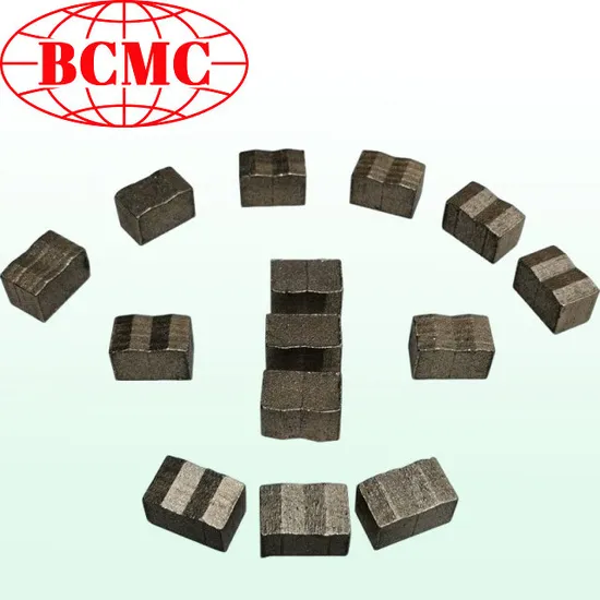 Bcmc Lava Stone Diamond Segments for Granite Marble Cutting Segment