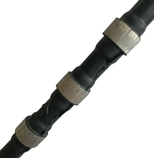 Diamond Wire Saw Rope for Stationary Machine for Ctting Granite Block