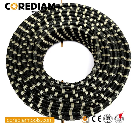 11.0mm Diamond Wire Saw for Granite Quarrying, Block Shaping, Cutting/Diamond Tool/Diamond Wire/Diamond Wire
