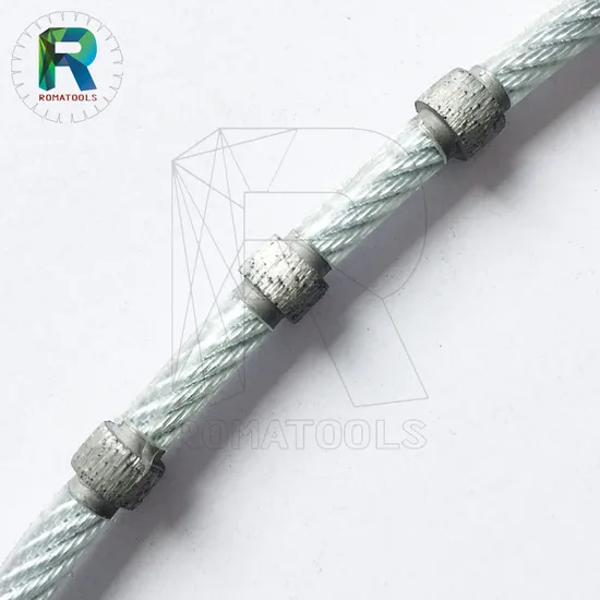 D8.8mm Plastic Diamond Wire for Natural Stone Block Cutting
