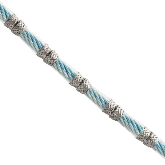 High-Performance Diamond Wire Saw for Concrete Grinding, Unfolded Design