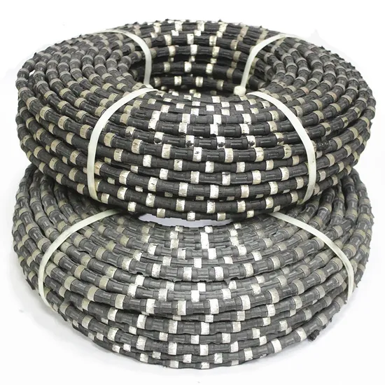 Diamond Cutting Wire Rope Saw for Cutting Marble and Granite Quarry