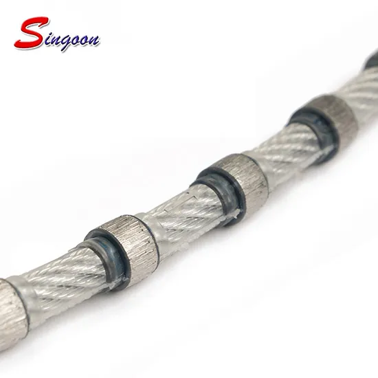 Diamond Wire Rope Saw for Marble Profiling