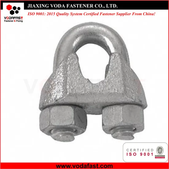 Malleable Wire Rope Clips Type B with Galvanized