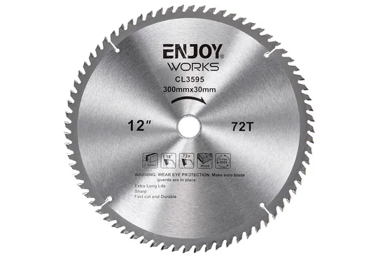 12" 72t Customized Tct Woodworking Carbide Circular Saw Blade for Wood Cutting