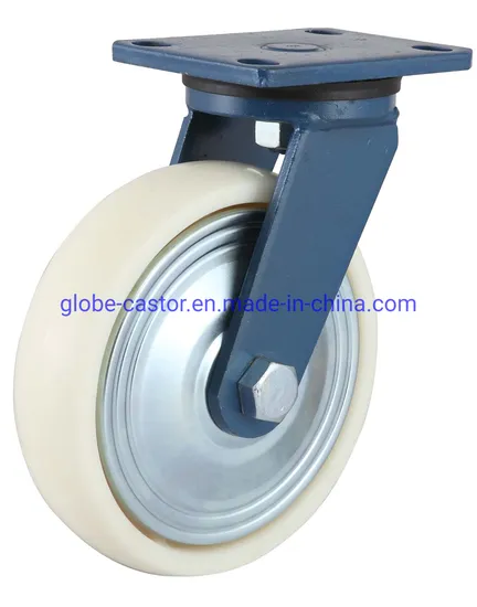 4/5/6/8/10/12 Inch Heavy Duty Nylon Caster Wheel Swivel/ Fixed/ Brake