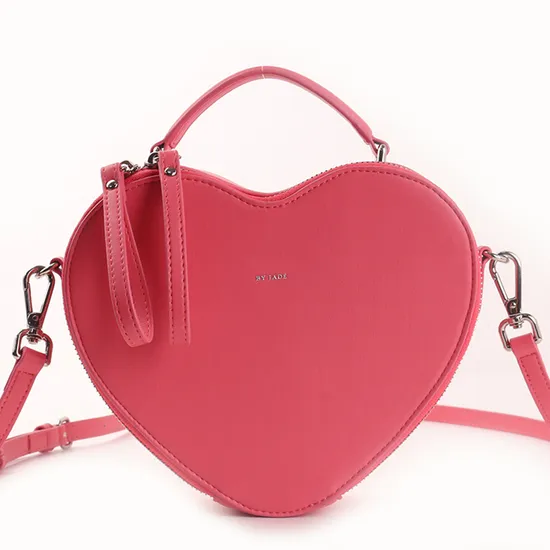 18 Yrs Professional Custom Market China Wholesale Replica Leather Heart Bag Woman Top Quality Designer Ladies Women Luxury Fashion Lady Handbag