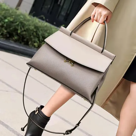 (WDL7409) Lady Fashion PU Leather Bag Designer Handbag for Women