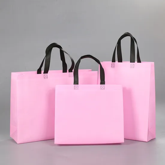 Xianghui Coated Non-Woven Tote Bag Custom Clothing Shopping Bag Environmental Bags Can Be Printed Logo