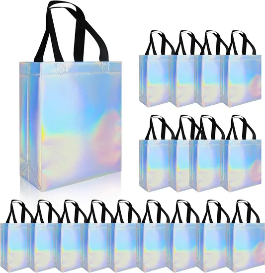 Wholesale Factory Price Reusable Ecological Custom Logo Non Woven Tote Bag Colorful Shopping Recyclable Tote Non-Woven Bag