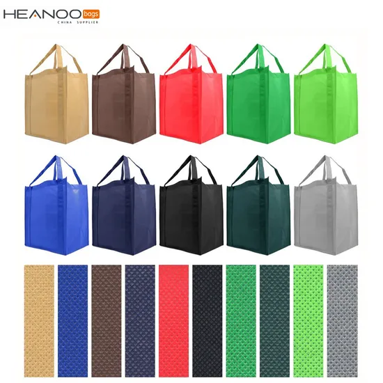 Factory Custom Logo Portable Fold Recycle Non-Woven Shopping Bag