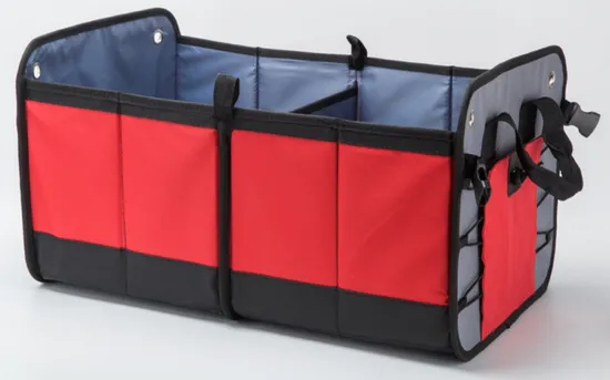 The Car Storage Box Can Be Folded to Store and Organize Bags