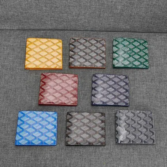 High Quality Luxury Designer Card Holder Mini Wallet Genuine Gy Leather Womens