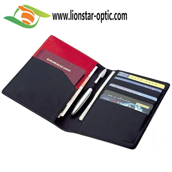 2021 Travel Use Customized Logo Passport Cover PU Leather Passport Holder