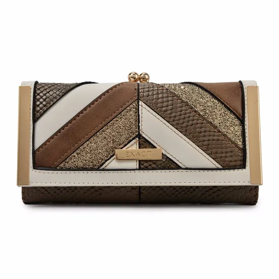 Factory PU Leather Custom Credit Bank Card Fashion Women Wallet
