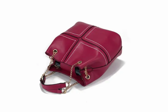 Ladies Fashion Bucket Bag with Short and Long Strap Zxk3272