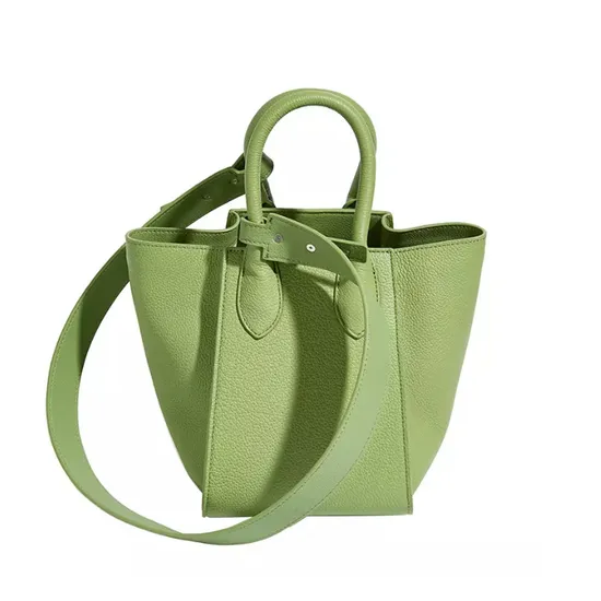 New Arrival Hot Sale Luxury Crossbody Bucket Women Handbag Top Handle Messenger Bag Genuine Leather Handbag